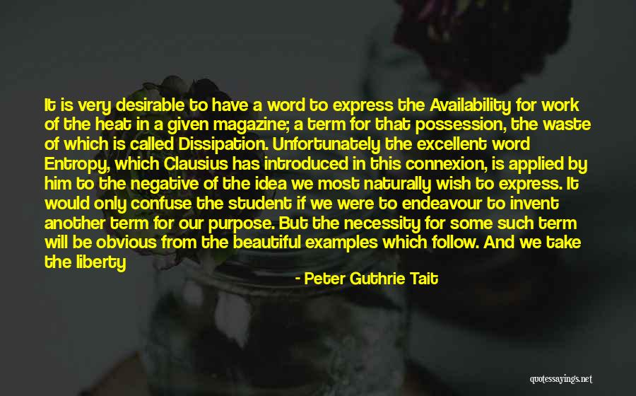 Zero Waste Quotes By Peter Guthrie Tait