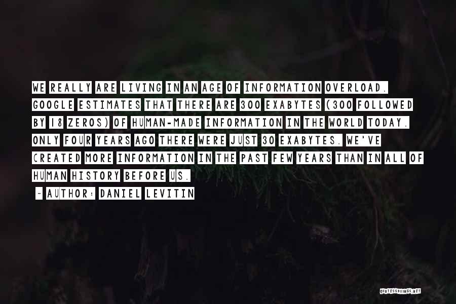 Zeros Quotes By Daniel Levitin