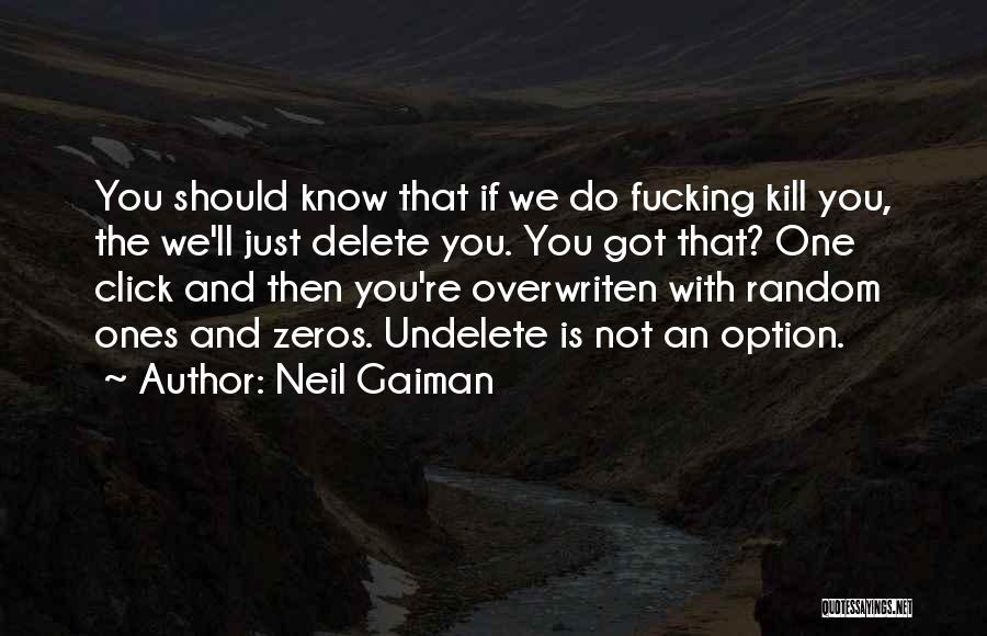 Zeros Quotes By Neil Gaiman