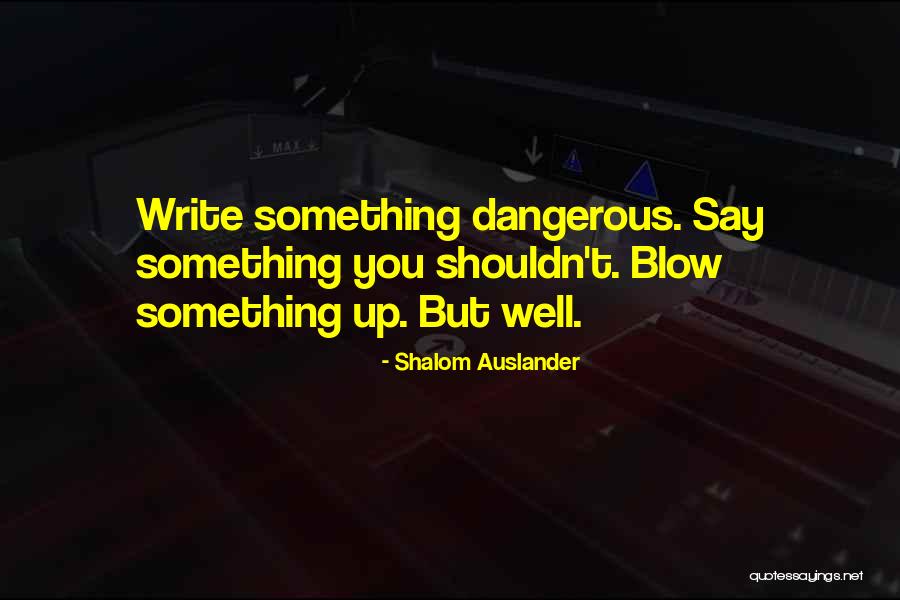 Zestful Waterfall Quotes By Shalom Auslander Zestful Waterfall Quotes By Shalom Auslander