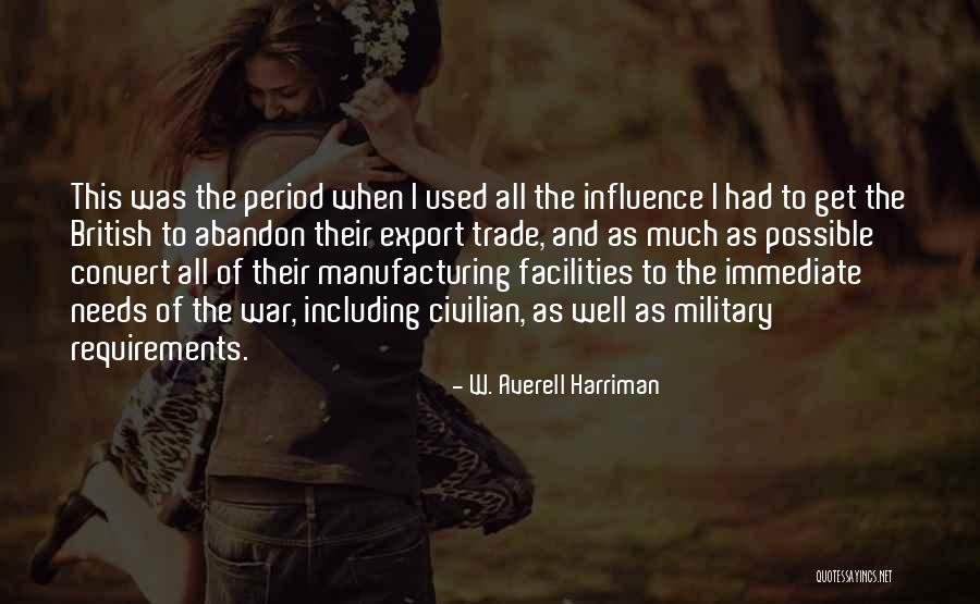 Zhan Market Quotes By W. Averell Harriman Zhan Market Quotes By W. Averell Harriman