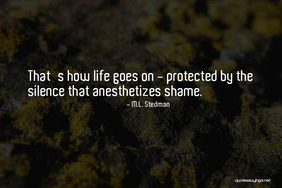 Zhaneta Byberi Quotes By M.L. Stedman Zhaneta Byberi Quotes By M.L. Stedman