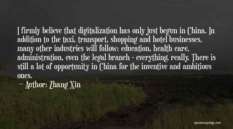 Zhang Xin Quotes 2246158