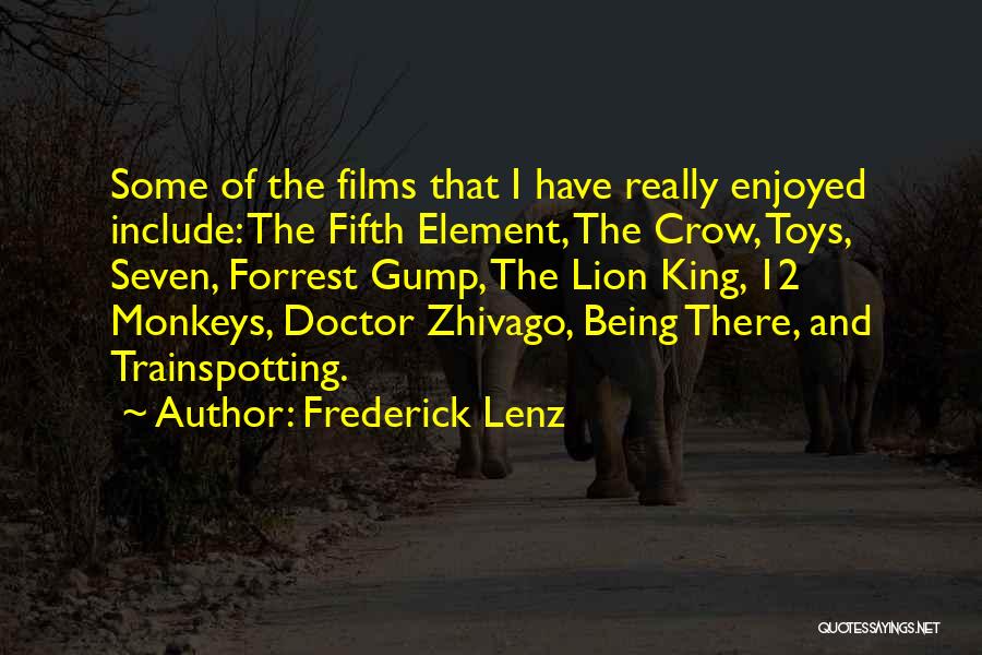 Zhivago Quotes By Frederick Lenz