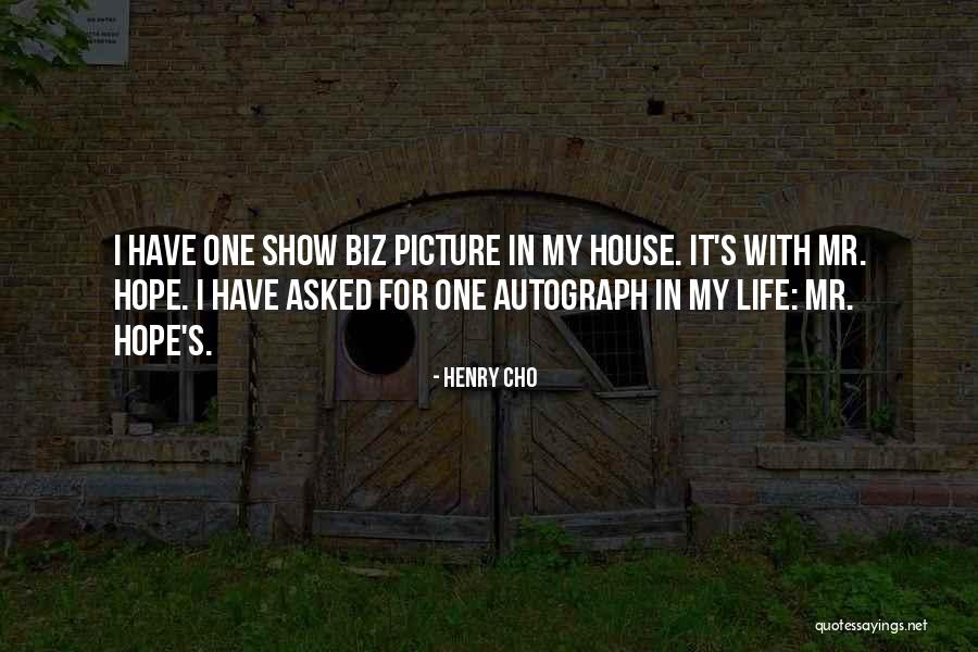 Zhivko Brajkovski Quotes By Henry Cho Zhivko Brajkovski Quotes By Henry Cho