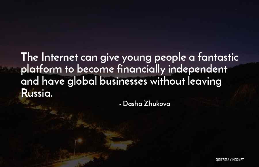 Zhukova Quotes By Dasha Zhukova Zhukova Quotes By Dasha Zhukova