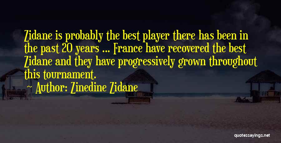 Zidane Quotes By Zinedine Zidane