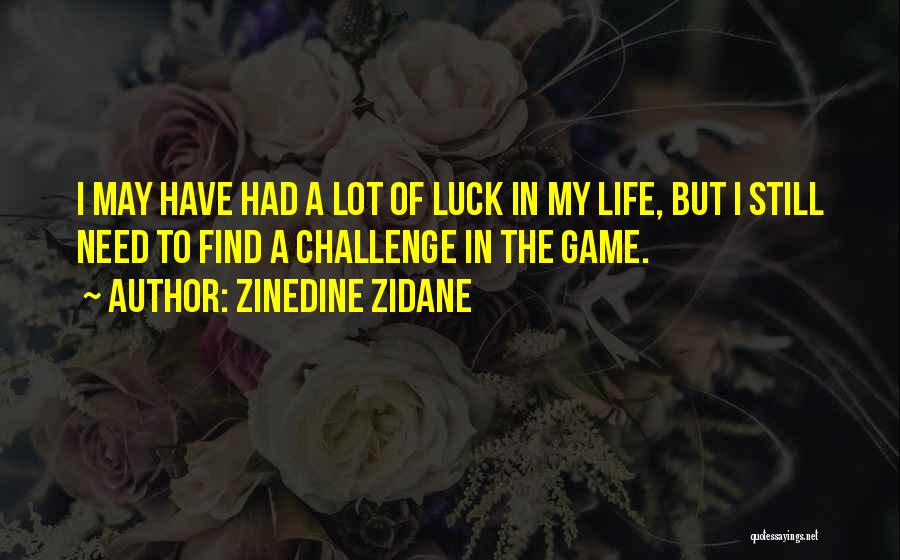 Zidane Quotes By Zinedine Zidane