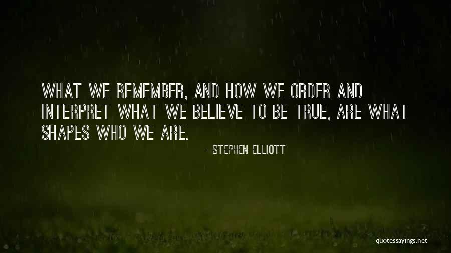 Ziegenfelder Quotes By Stephen Elliott Ziegenfelder Quotes By Stephen Elliott