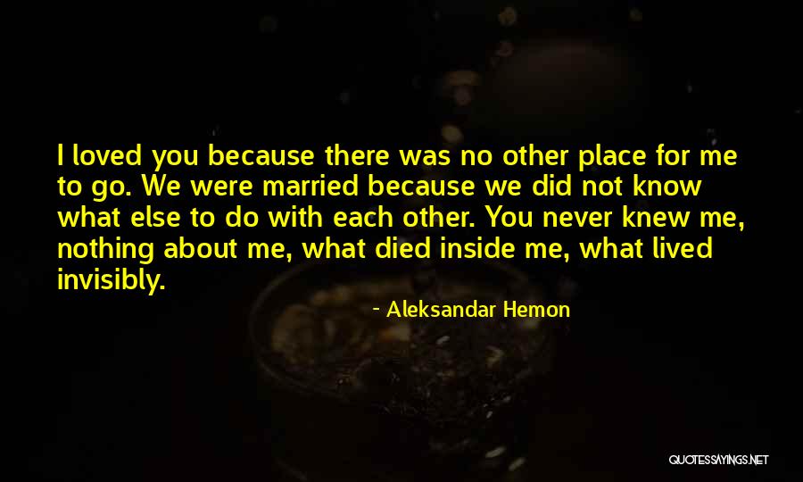 Ziegenhagen Meats Quotes By Aleksandar Hemon Ziegenhagen Meats Quotes By Aleksandar Hemon