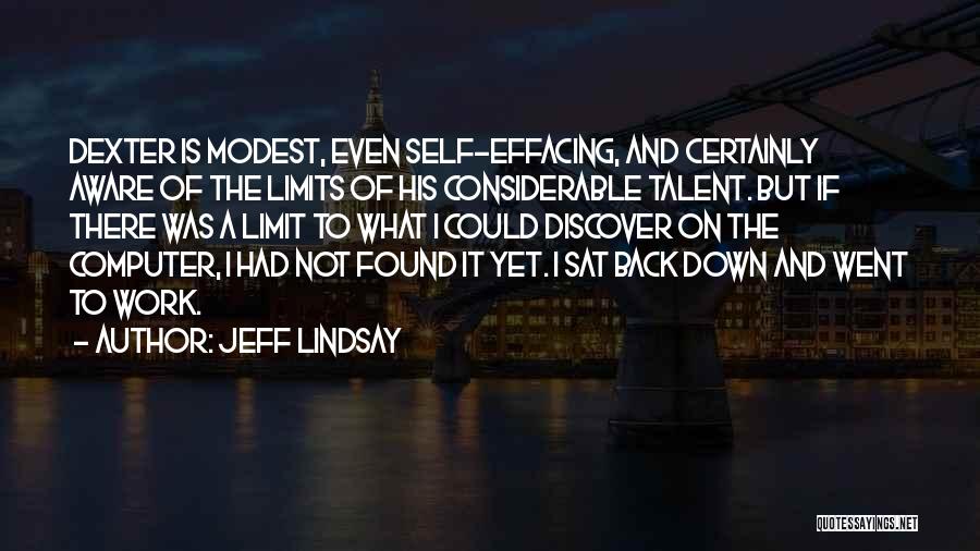 Zifferblatt Uhr Quotes By Jeff Lindsay