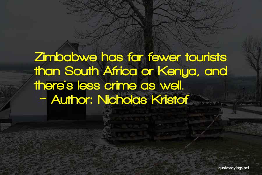 Zimbabwe Africa Quotes By Nicholas Kristof