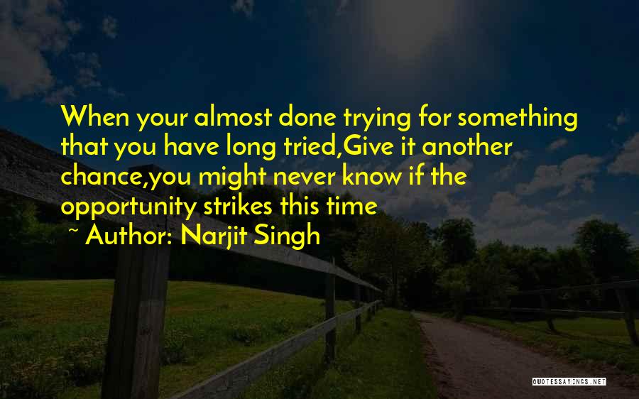 Zinkenite Quotes By Narjit Singh