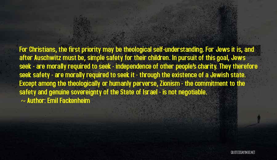 Zionism Quotes By Emil Fackenheim