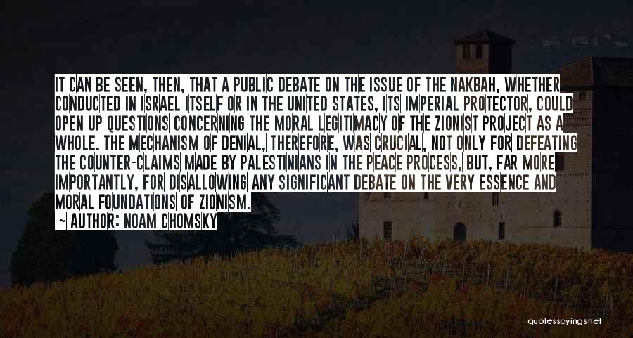 Zionism Quotes By Noam Chomsky