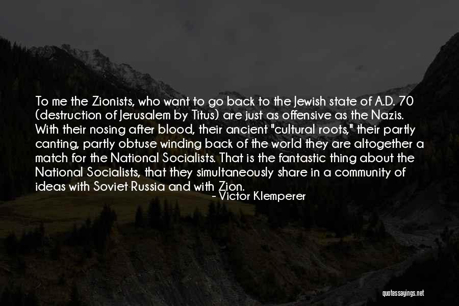 Zionism Quotes By Victor Klemperer Zionism Quotes By Victor Klemperer