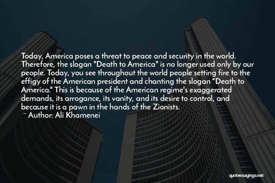 Zionists Quotes By Ali Khamenei