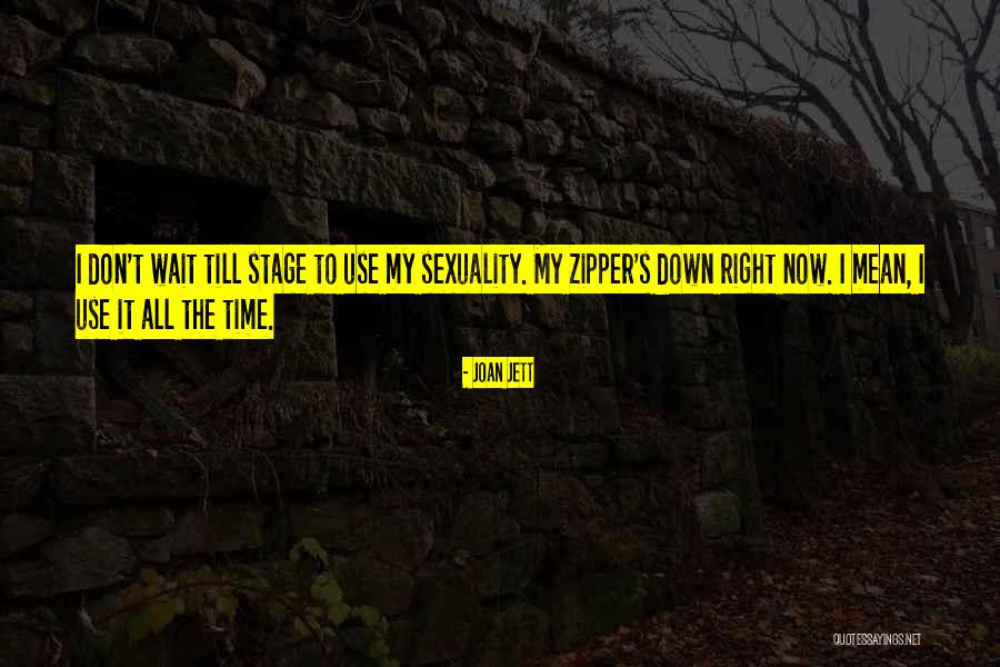 Zipper Down Quotes By Joan Jett Zipper Down Quotes By Joan Jett