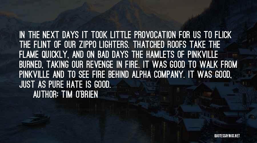 Zippo Lighters Quotes By Tim O'Brien