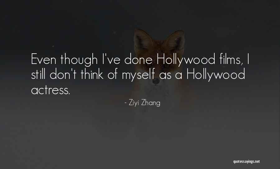 Ziyi Quotes By Ziyi Zhang Ziyi Quotes By Ziyi Zhang
