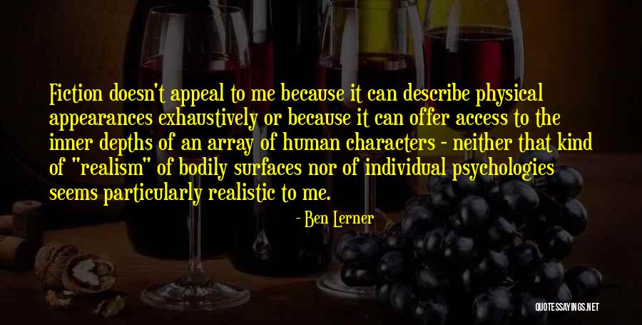 Zjadliwy Quotes By Ben Lerner Zjadliwy Quotes By Ben Lerner
