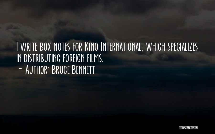 Zlatko Portner Quotes By Bruce Bennett