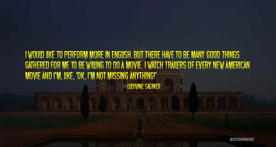Zline Quotes By Ludivine Sagnier Zline Quotes By Ludivine Sagnier