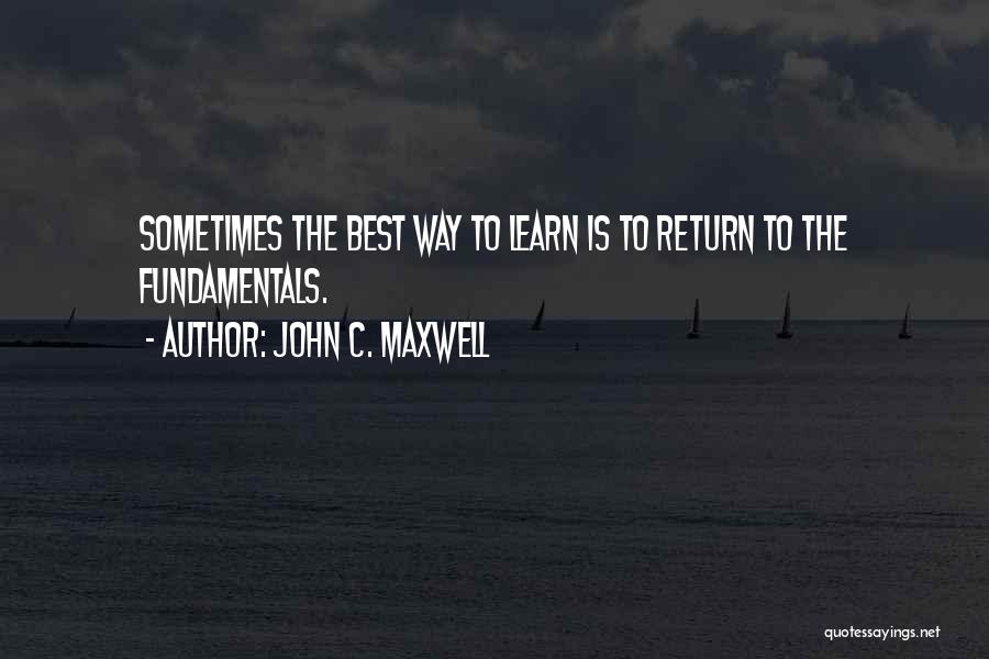 Zlotoff Quotes By John C. Maxwell