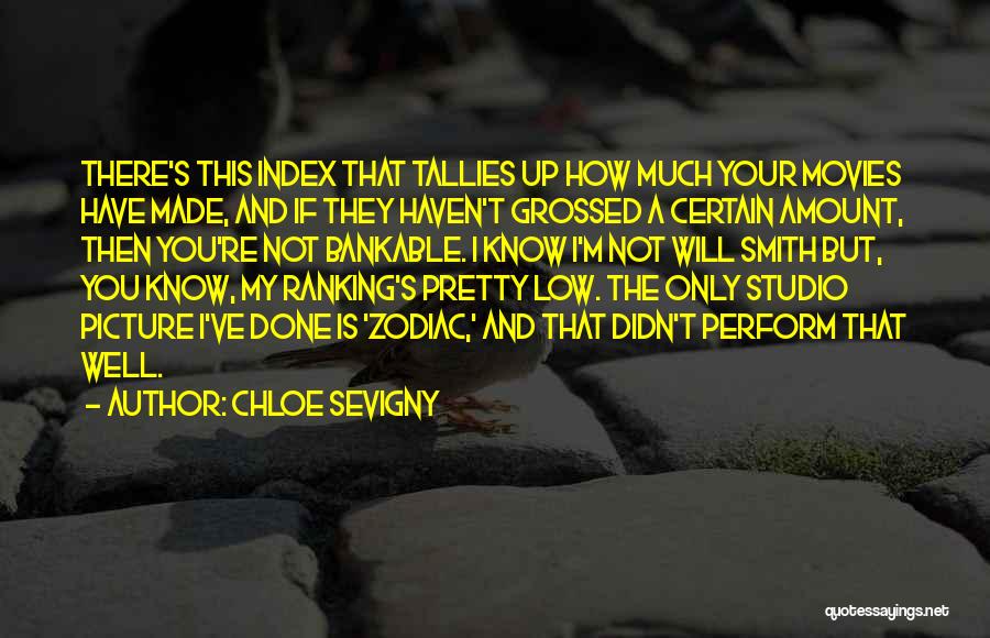 Zodiac Quotes By Chloe Sevigny