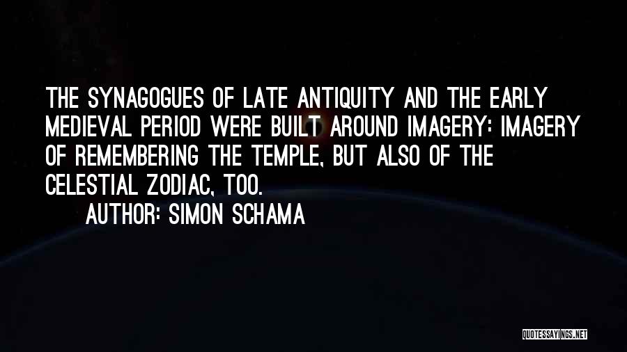 Zodiac Quotes By Simon Schama