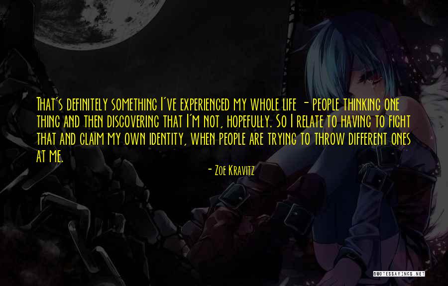 Zoe Kravitz Quotes 192173 Zoe Kravitz Quotes 192173