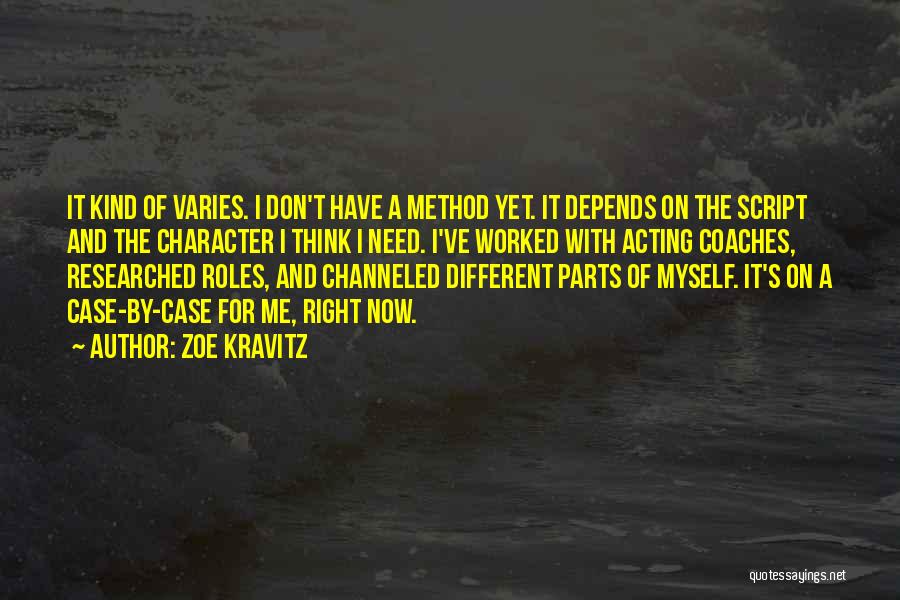 Zoe Kravitz Quotes 2075155