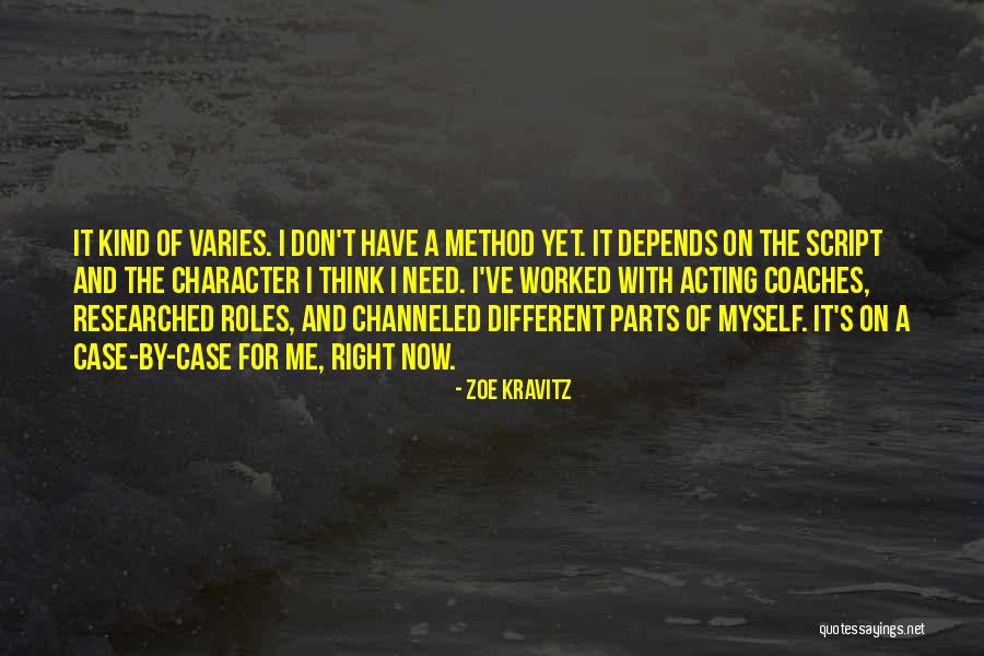 Zoe Kravitz Quotes 2075155 Zoe Kravitz Quotes 2075155