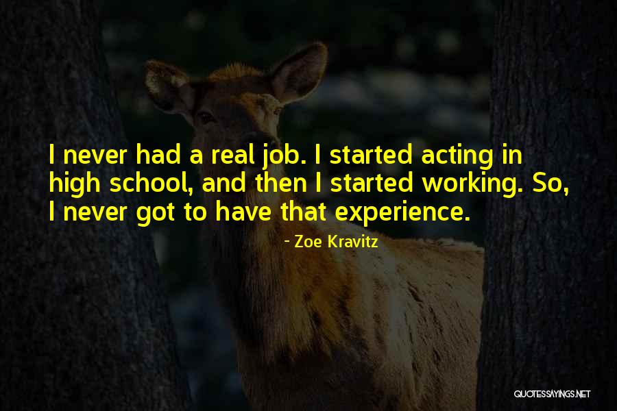 Zoe Kravitz Quotes 288817 Zoe Kravitz Quotes 288817