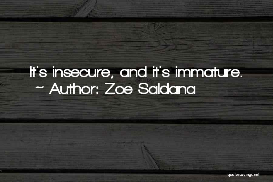 Zoe Saldana Quotes 1213940