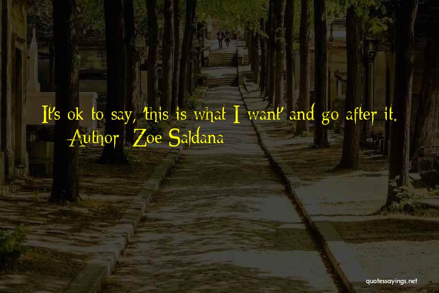 Zoe Saldana Quotes 150357
