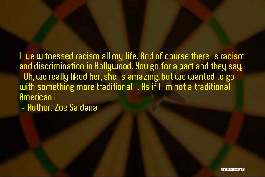 Zoe Saldana Quotes 1641227
