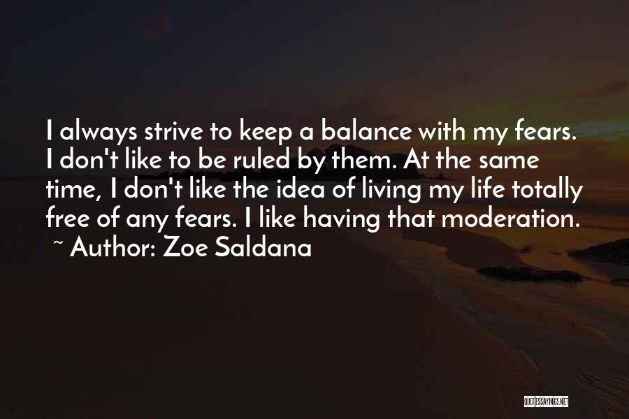 Zoe Saldana Quotes 716186