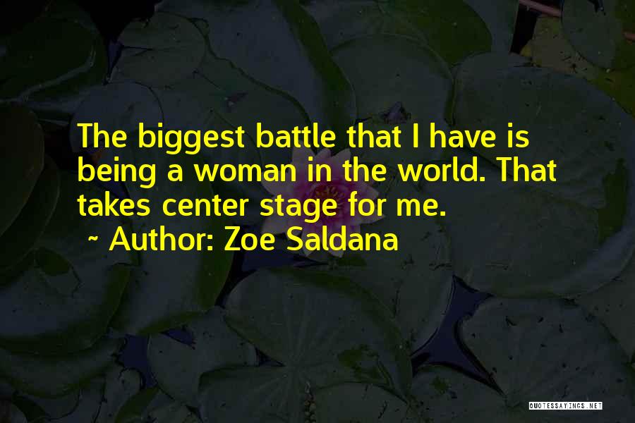 Zoe Saldana Quotes 772433