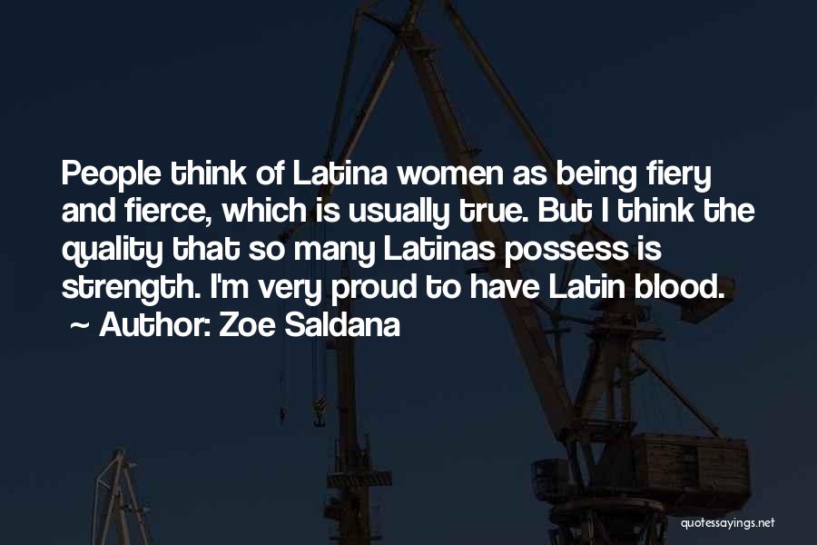 Zoe Saldana Quotes 848090