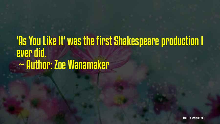 Zoe Wanamaker Quotes 207839