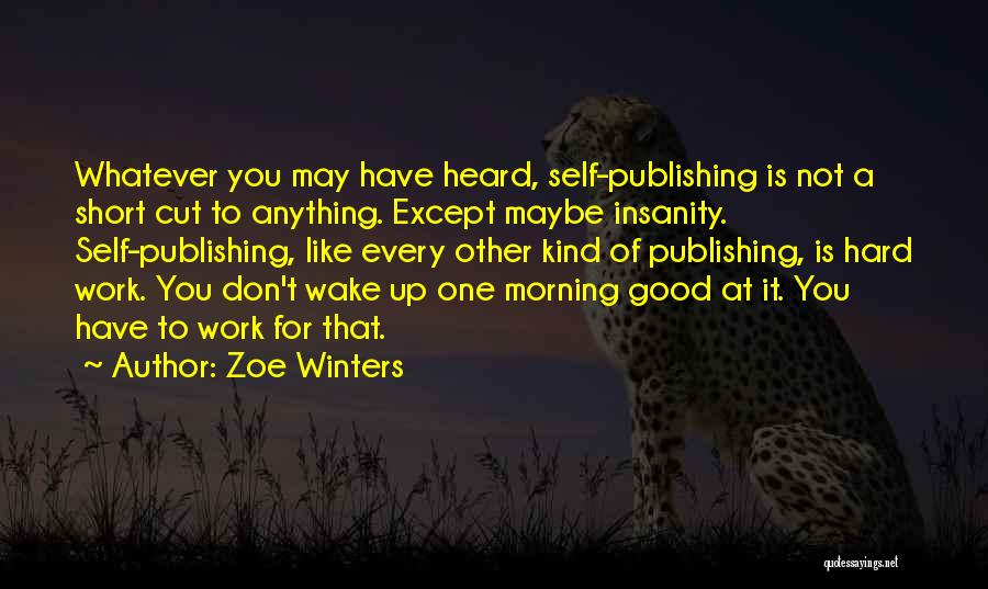 Zoe Winters Quotes 801896