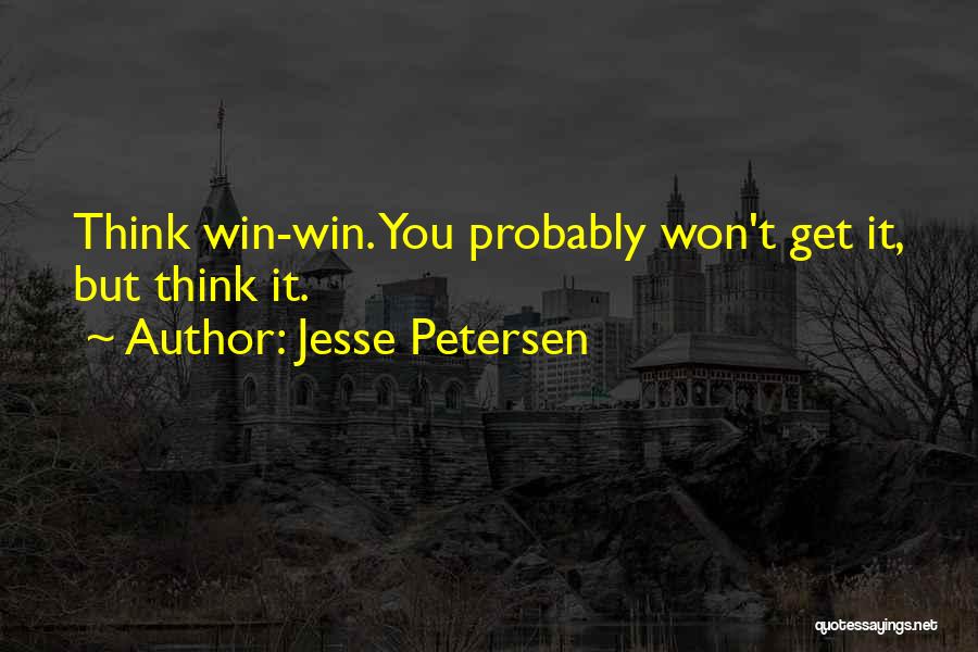 Zombie Apocalypse Quotes By Jesse Petersen