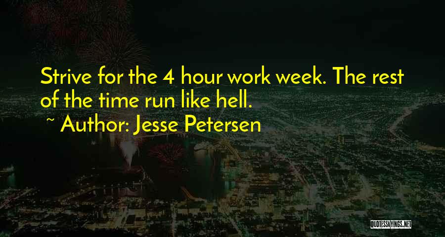 Zombie Apocalypse Quotes By Jesse Petersen