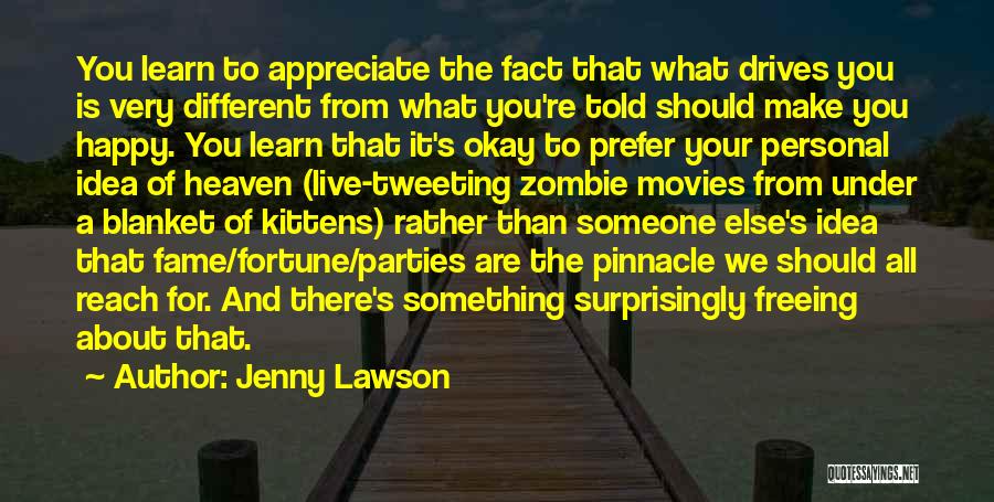 Zombie Movies Quotes By Jenny Lawson