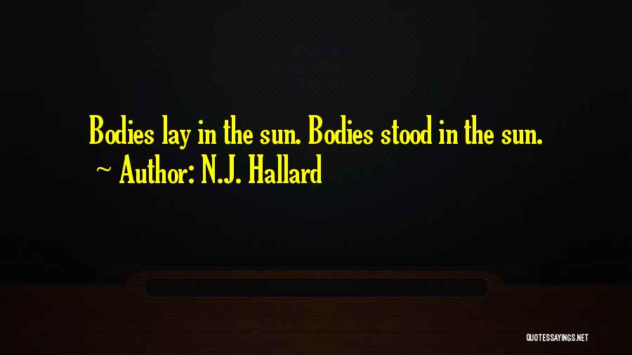 Zombies Apocalypse Quotes By N.J. Hallard