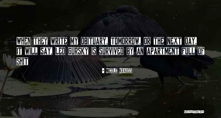 Zonnige Dagen Quotes By Nicole Krauss Zonnige Dagen Quotes By Nicole Krauss