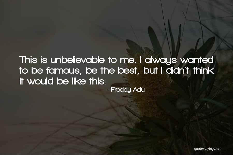 Zorluklarla Quotes By Freddy Adu Zorluklarla Quotes By Freddy Adu