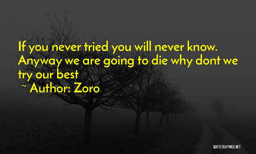 Zoro Quotes 1817254