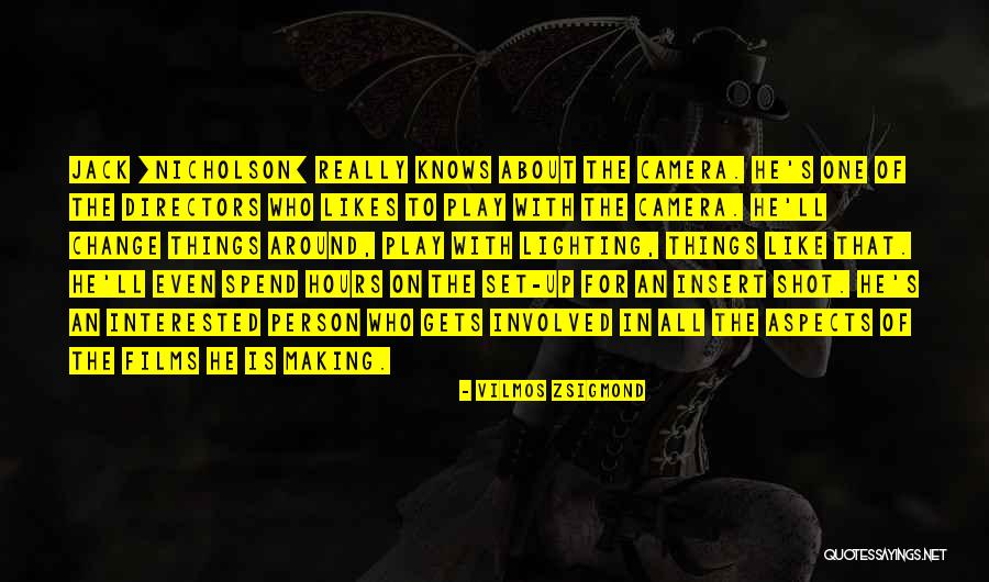 Zsigmond Vilmos Quotes By Vilmos Zsigmond Zsigmond Vilmos Quotes By Vilmos Zsigmond